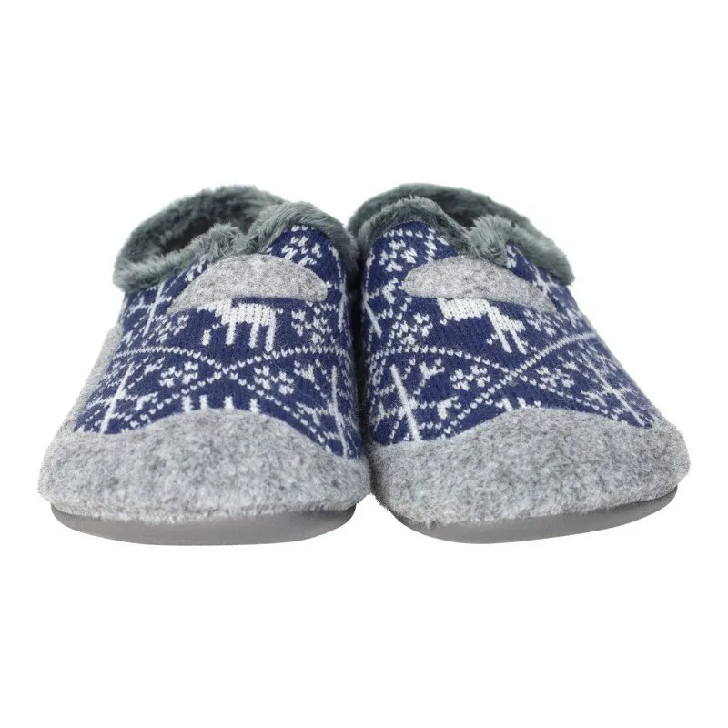 8970.321 Chinelas de punto color MARINO