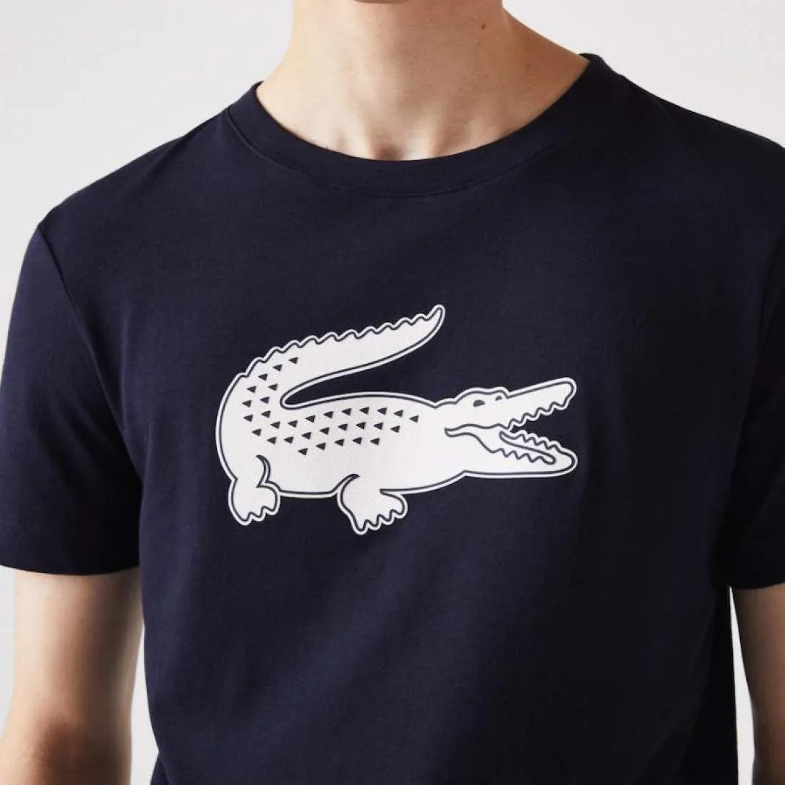 Camiseta Lacoste Sport Transpirable Azul Marino | LACOSTE