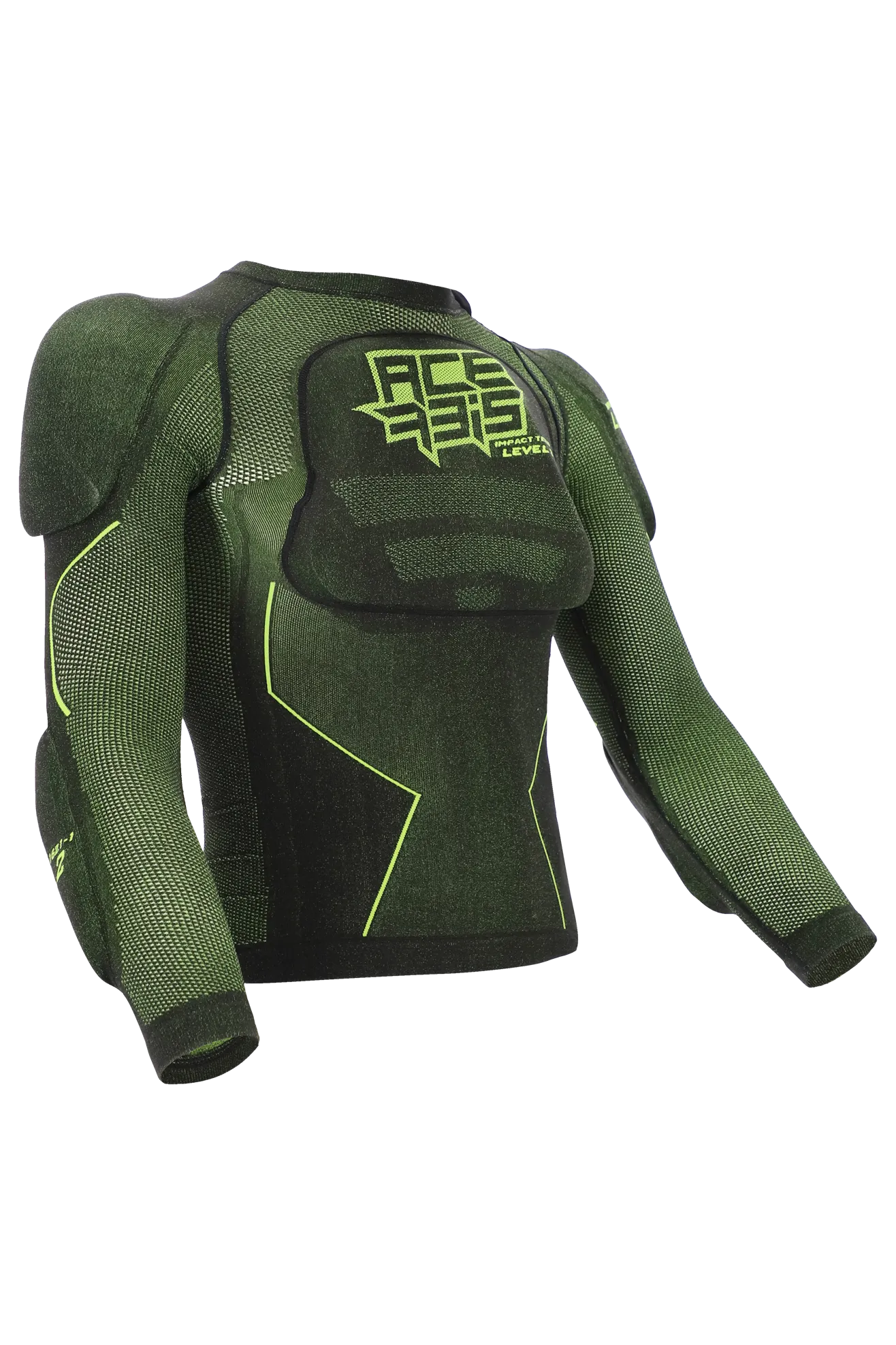 Chaqueta de protección Acerbis X-Fit Future Niño Negro-Amarillo