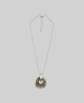 Collar dos eslabones resina mujer