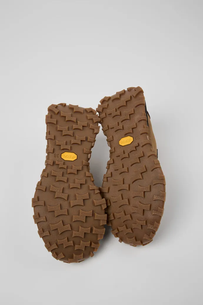 Drift Trail VIBRAM Sneakers deportivas de tejido marrón y nobuk para mujer