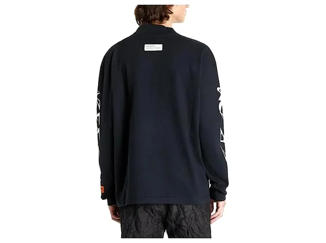 Heron Preston Cepillo de cuello alto HP Negro 