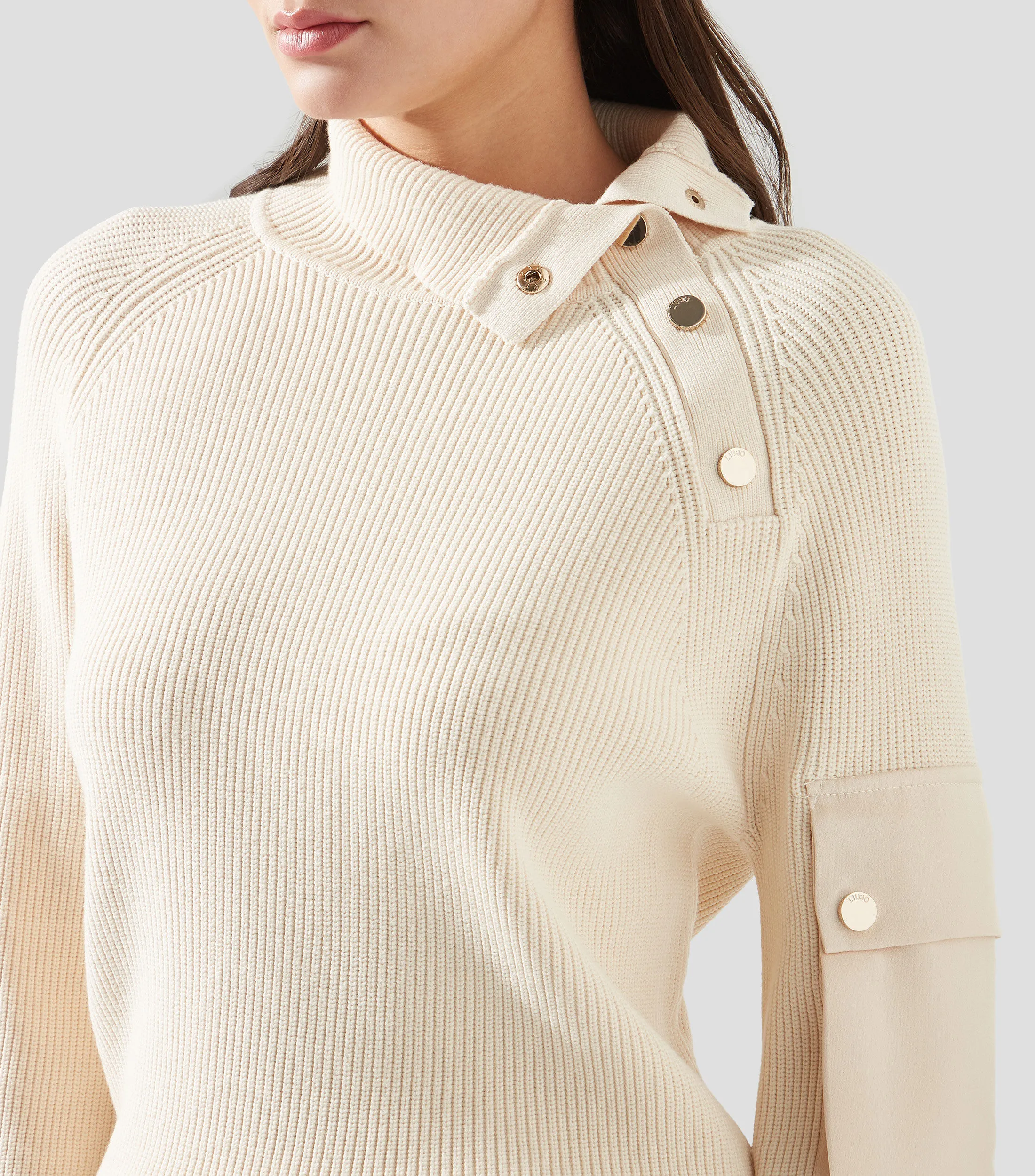Liu Jo Suéter cuello alto Mujer