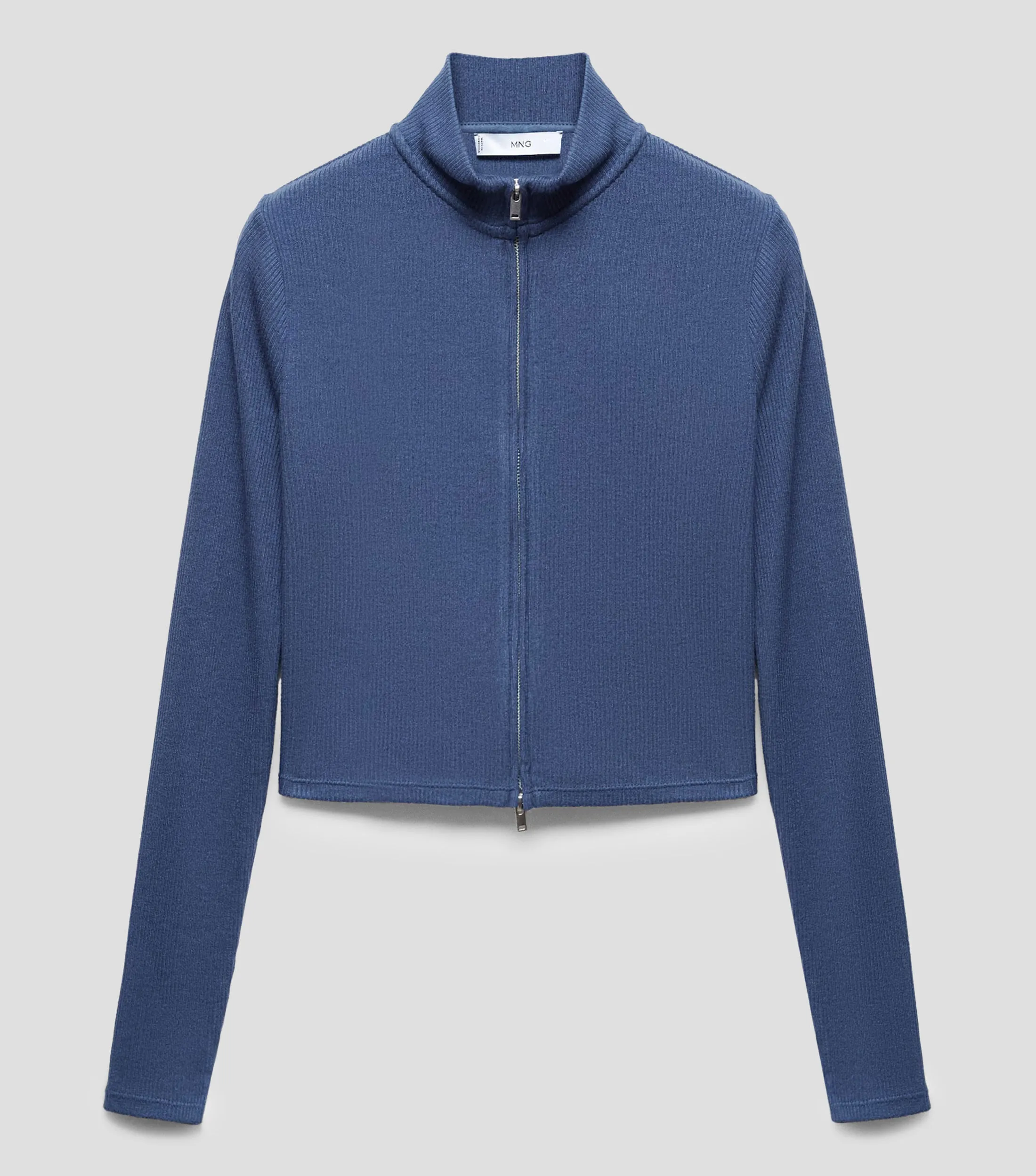 Mango Suéter Cuello Alto Mujer