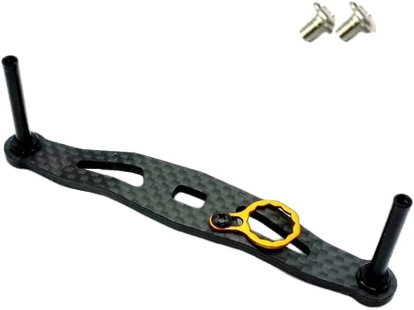 NbgrvB Mango de pesca de fibra de carbono  mango basculante de pesca de 105 mm para carretes de pesca de cebo  carretes de pesca