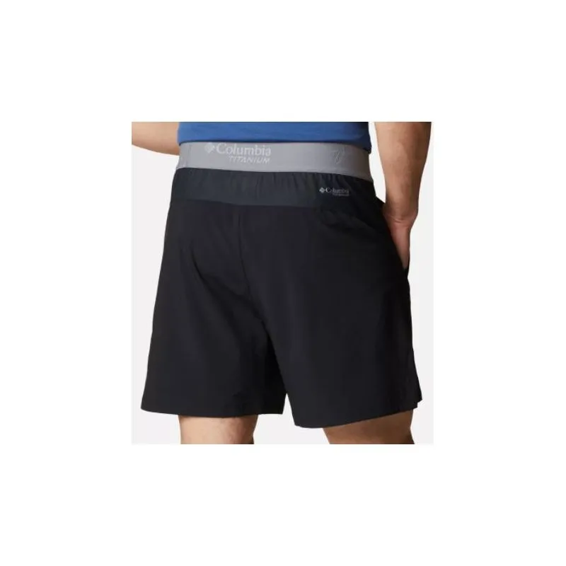 Pantalones cortos de senderismo Columbia Titan Pass™ Lw Short 2.0 (Negro) Hombre