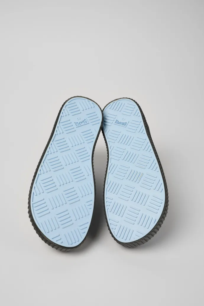 Peu Roda Sneakers de algodón reciclado gris para hombre