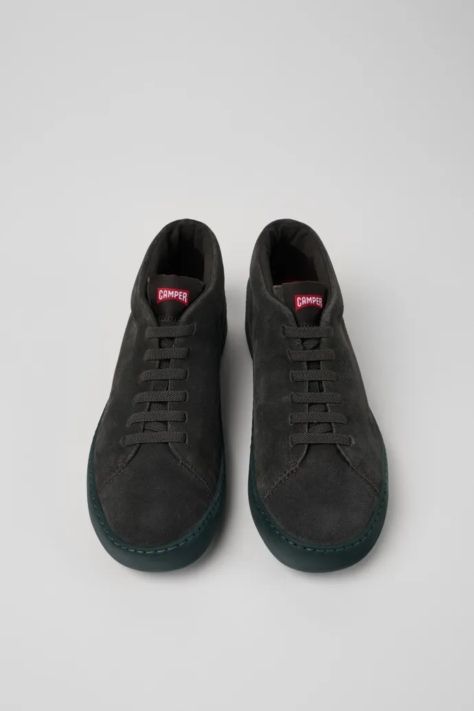 Peu Touring Sneakers de nobuk grises para hombre