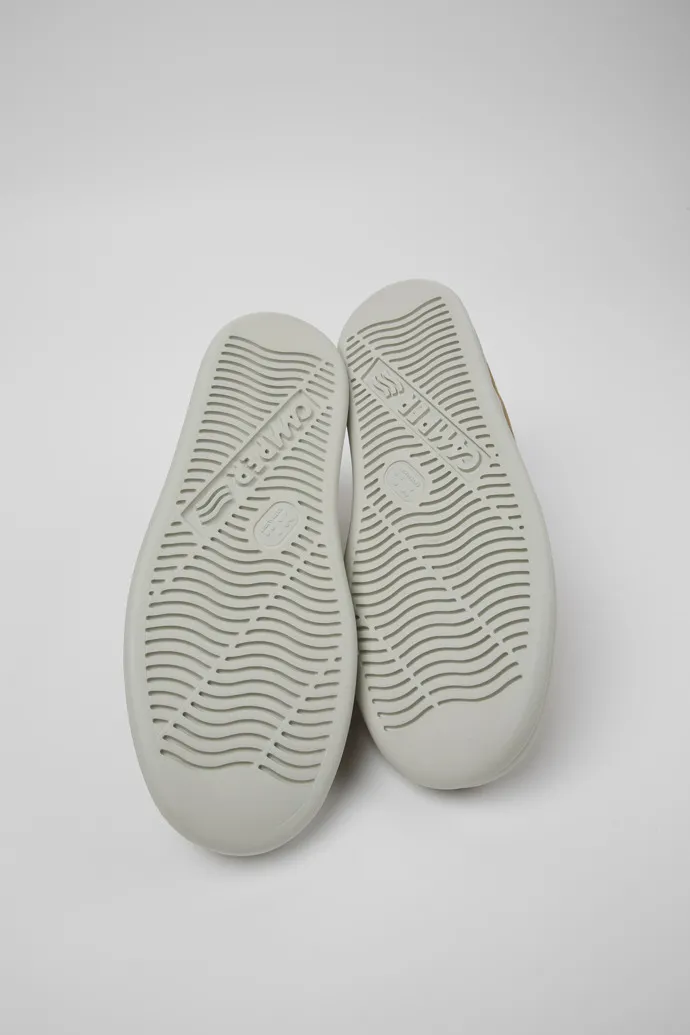 Runner Sneakers de nobuk marrón para hombre