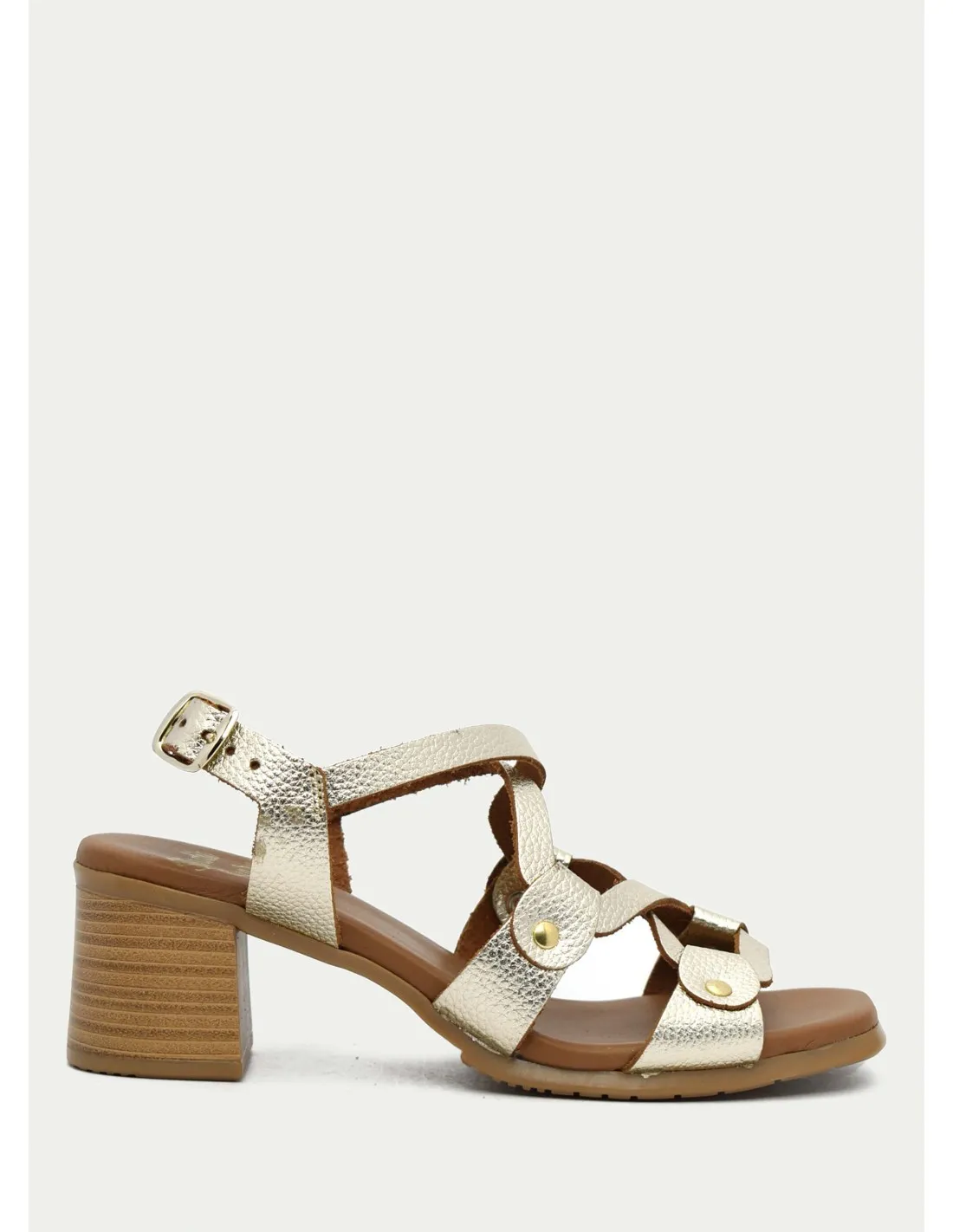 SANDALIAS STUDIO SCARPE 116418 PLATINO 