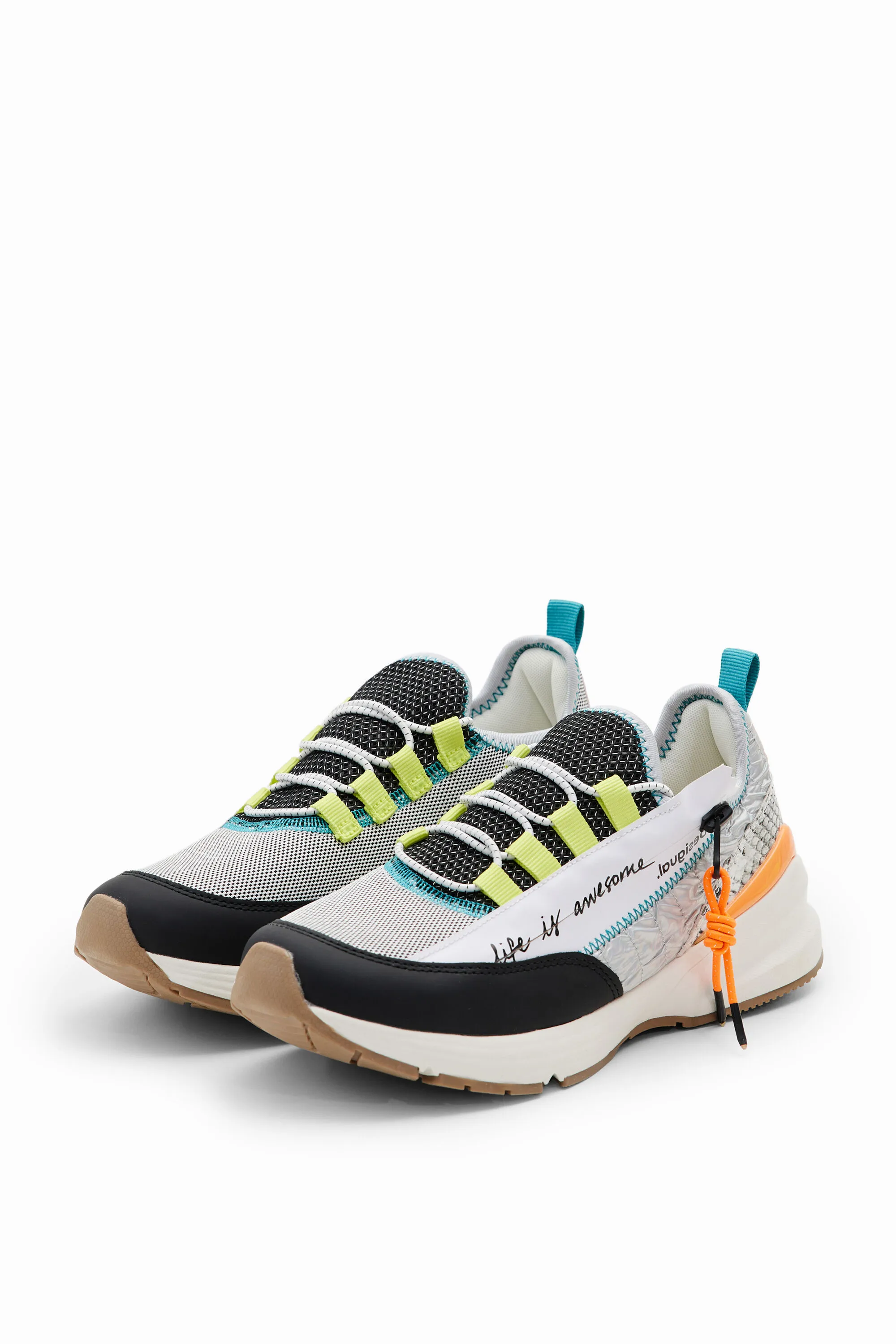 Sneakers runner patch cremallera