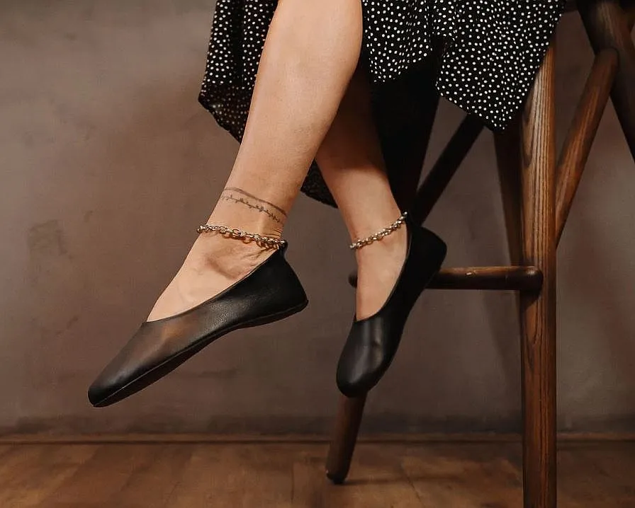 zapatos Ahinsa Shoes Chic - Black - women´s