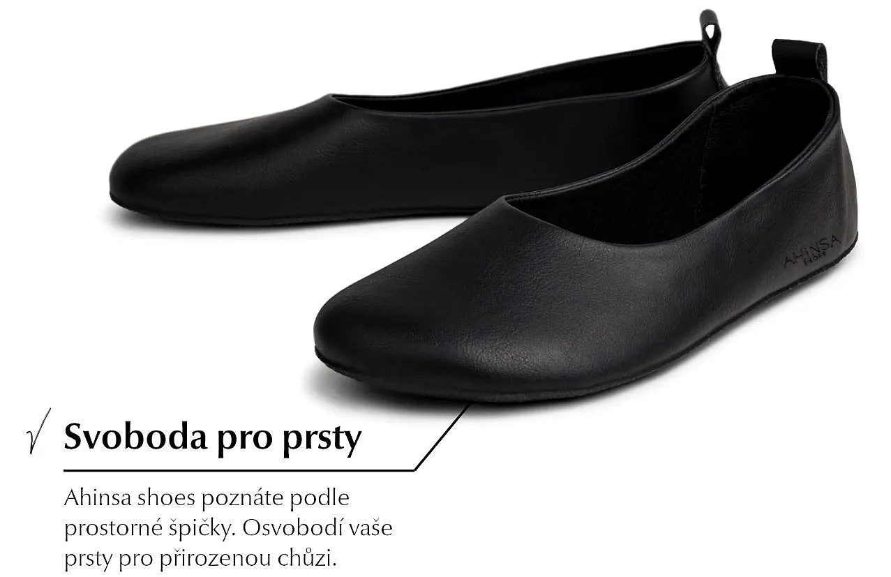 zapatos Ahinsa Shoes Chic - Black - women´s