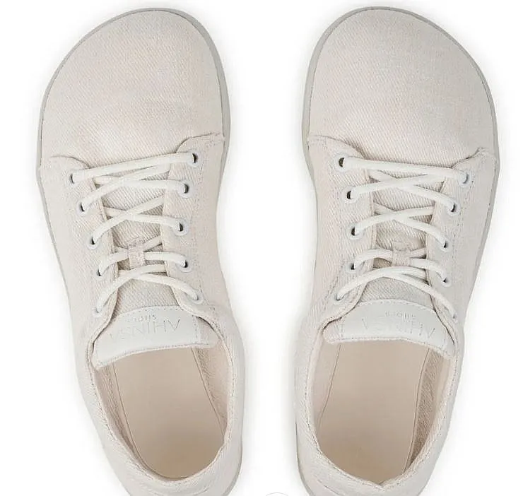 zapatos Ahinsa Shoes Vida Hemp - White